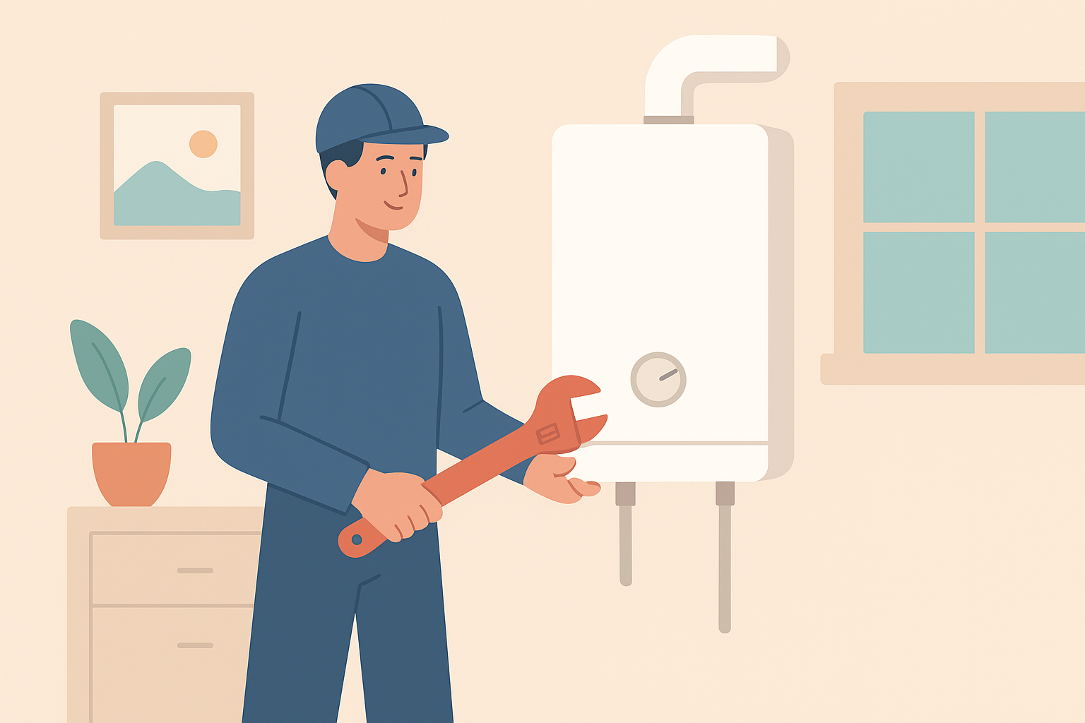 boiler replacement Langford Village